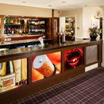 The bar at Mercure Wetherby Hotel
